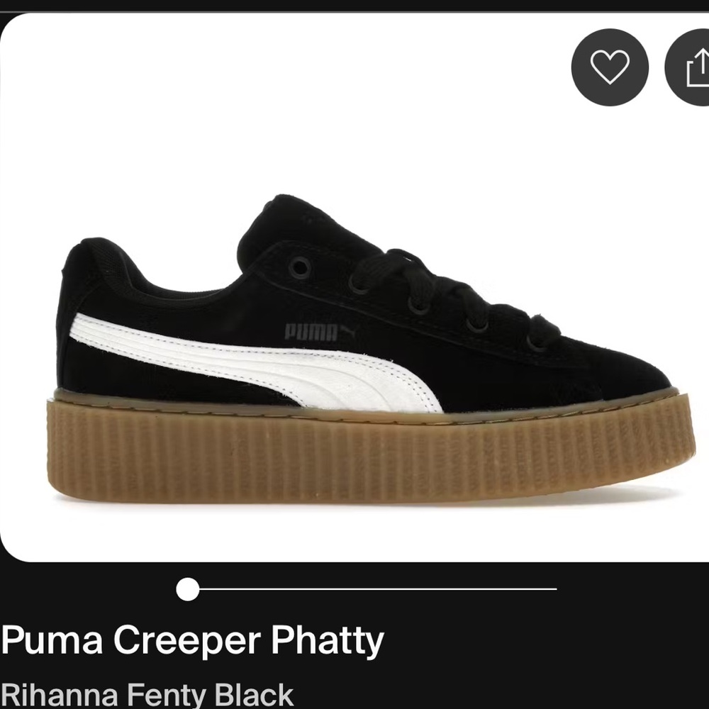 Puma fenty phatty creeper women’s 5.5 (4Y)
